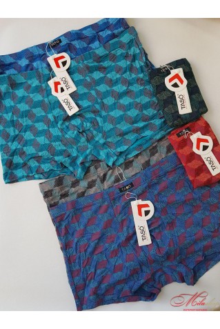 Трусы-боксеры мужские из модала Taso 5582